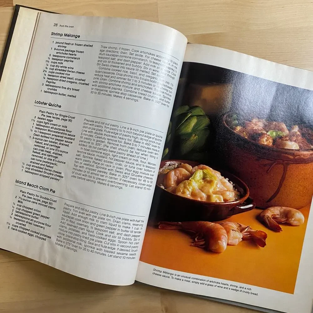 Vintage 1987 Better Homes & Garden All-Time Favorite Fish & Seafood Recipes Book